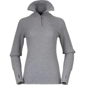 Bergans Women's Ulriken Jumper Magnesium Grey L