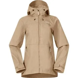 Bergans Women's Nordmarka Leaf Light Wind Jacket Warm Sand XS