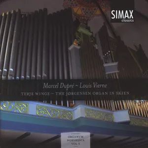 Winge Terje: Marcel Dupré - Louis Vierne