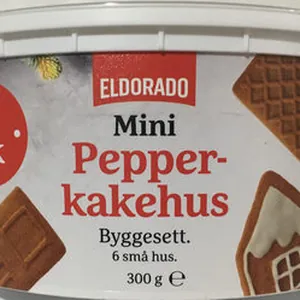 Mini Pepperkakehus Byggesett 6 små hus
