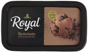 Sjokolade Is Med Sjokoladetrøfler