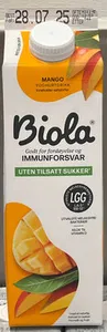 Biola mango drinkable yoghurt