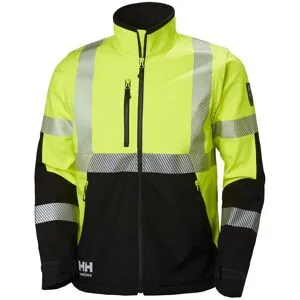 Helly Hansen Workwear Softshelljacka ICU varsel, klass 3, gul