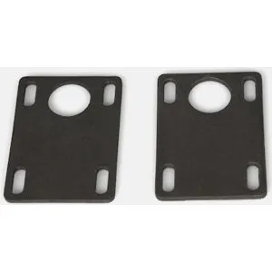 Shorty's Riserpads - 1/8 Dooks shock Male 1/8 Svart