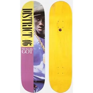District 46 Skateboard - 8,375 Unisex 8.375 Multi
