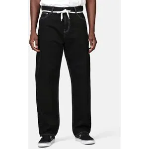 District 46 Jeans - Straight leg Male XS Svart