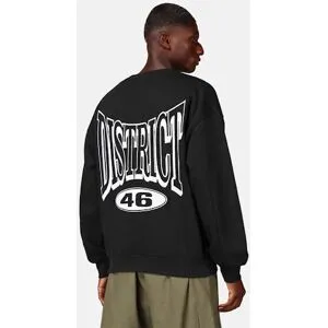 District 46 Sweatshirt Loose fit Male S Svart