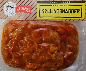 Kyllingsnadder Marinert