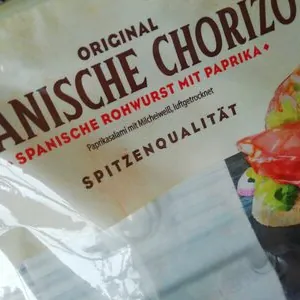 Original Spanische Chorizo, Spanische Rohwurst mit Paprika