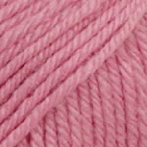 Karisma Uni Colour Ullgarn 50 g Mellanrosa (33) Drops