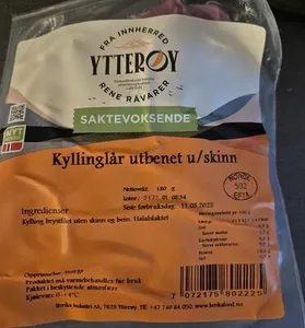 Kyllinglår Utbenet U/skinn