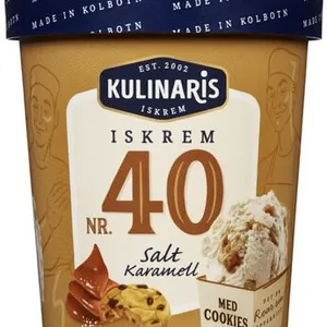 Salt Karamell Med Cookie
