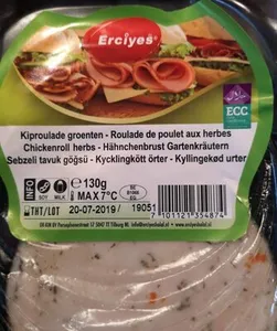 Roulade de poulet aux herbes