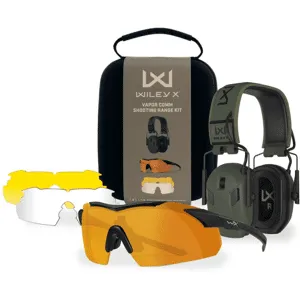 Wiley X WileyX Vapor Comm Shooting Range Kit