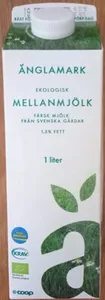 Änglamark Ekologisk Mellanmjölk