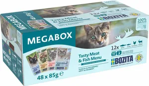 Bozita - Feline Pouch CIS Megabox - 48x85G