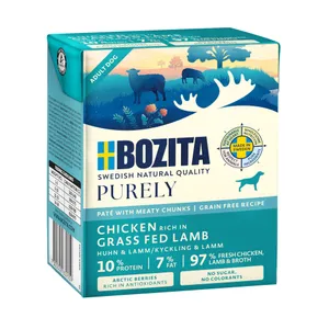 Bozita Purely Paté 6 x 370 g - med lamm