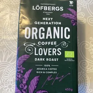 Löfbergs organic dark rost