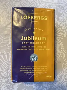 Löfbergs jubileum lätt mörkrost