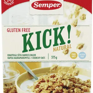 Semper Kick Natur Glutenfri 375g