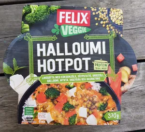 Halloumi hotpot