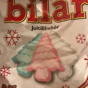 Kerst: Jultillbehör Bilgranar 140 Gram (bilar)