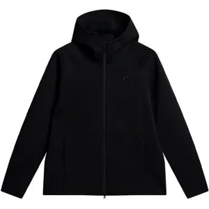 J.Lindeberg Solarcore Knit Zip Sweater Herr, Black, M