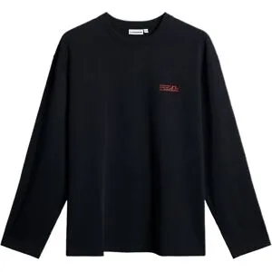J.Lindeberg Walsh LS Apres T-shirt Herr, Black, S