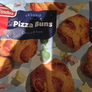 Pizza Buns Cheese & Ham