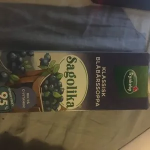 Klassisk Blåbärssoppa