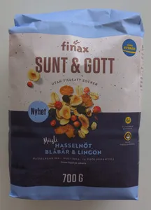 Sunt & Gott Hasselnöt, Blåbär & Lingon