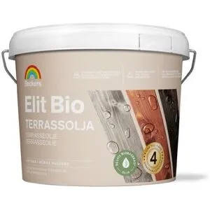 Beckers Terrassolja, Elit Bio , 3l, Brun, Färg & Tapeter