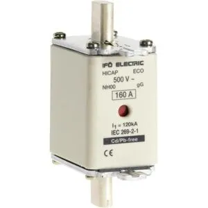 Ifö Electric Eco Gg Knivsäkring 500v, Strl 00, 3-Pack 160a, Elfördelning & Strömförsörjning