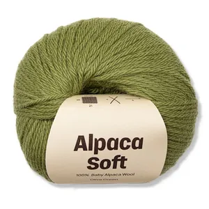 Alpacka Soft 50g Olive Green A227 Adlibris