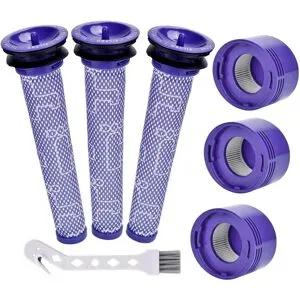 För- och efterfilter till Dyson V6/V7/V8/DC58/DC59/DC61/DC62