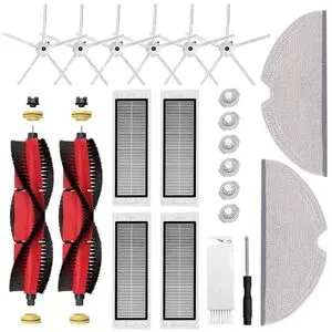 INF Dammsugartillbehör 22 delar Xiaomi Roborock S5 Max/S6 Pure/S6 MAXV/S50/S51/S55/S5/S60/S65/S6