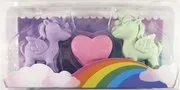 Radergummi Unicorns & Hjärta