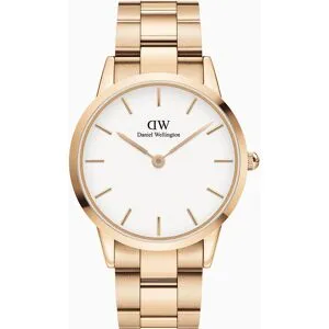Daniel Wellington Iconic Link 40 Rose Gold White DW00100343