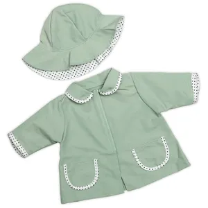 Skrållans regnjacka och hatt