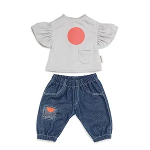 Skrållan Dockkläder Jeans & Top Set