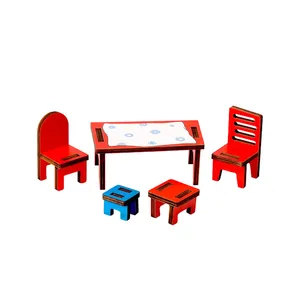 Pippi Möbelset 1 Bord + Stolar Micki
