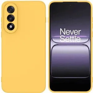 Liquid silikon skal OnePlus Nord 5 - Gul