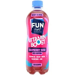 Fun Light Vitamin Boost 500 Ml Raspberry Rush