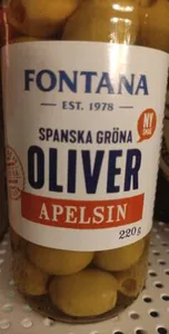 Fontana Gröna oliver Apelsin