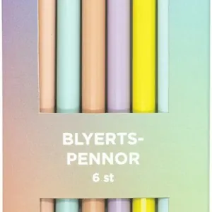 Blyertspennor 6-pack