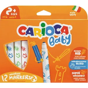 Jumbofiberpennor från 2 år, Carioca Baby