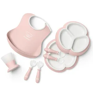 BabyBjörn Barnservis 8 delar Blekrosa