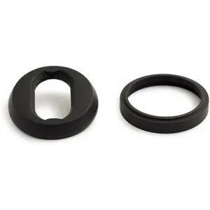 Habo Cylinderring universal, svart aluminium