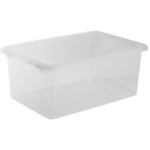 NORDISKA PLAST Förvaringsbox Store It 40L, transparent