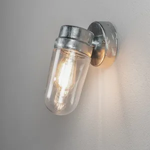 Konstsmide Vega vägglampa E27 galvad